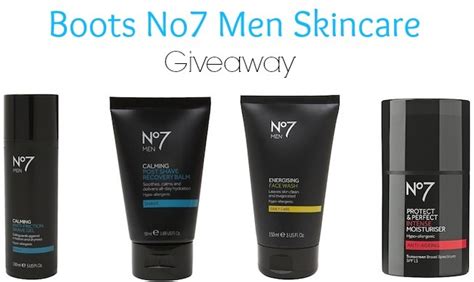 Win it! Boots No7 Men Skincare Giveaway