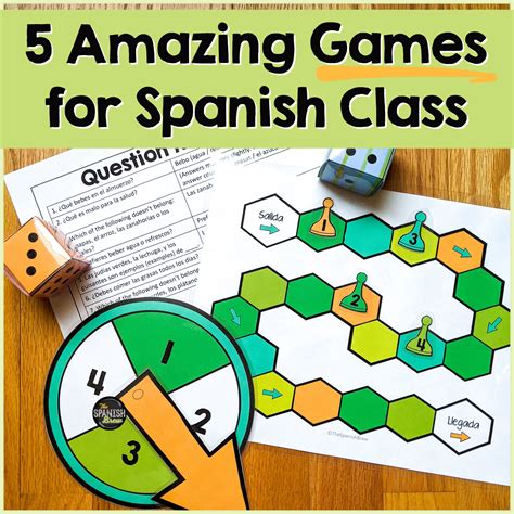 5 Amazing Games for Spanish Class - The Spanish Brew