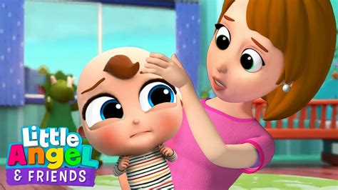 Baby John is Sick | Little Angel And Friends Fun Educational Songs ...