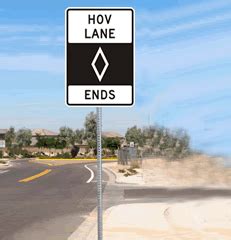 HOV Lane Signs | MUTCD Compliant