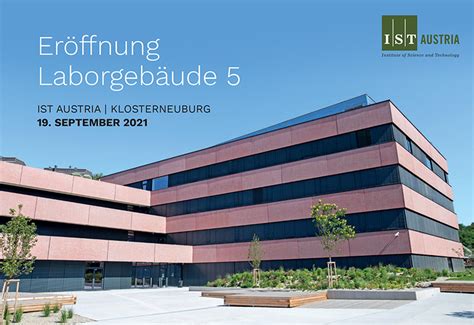 Eröffnung Laborgebäude 5