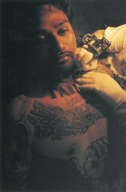 Arno Gasteiger. Black Power NZ. Martin Cooper at tattoo parlour ...