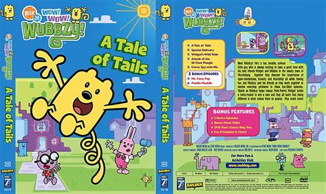 DVD Menu Walkthroughs: Wow Wow Wubbzy - A Tale of Tails : Starz : Free ...