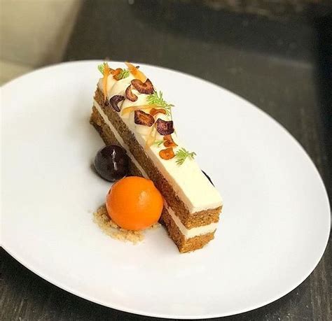 Gramercy Tavern, carrot cake | Carrot cake dessert, Carrot cake, Fancy ...