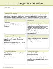 Urinalysis Diagnostic Procedure.pdf - ACTIVE LEARNING TEMPLATE: Diagnostic Procedure STUDENT ...