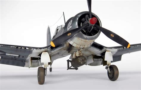 F4U-1A Corsair 1/48 Scale Model | Model airplanes, Scale models, Aircraft modeling