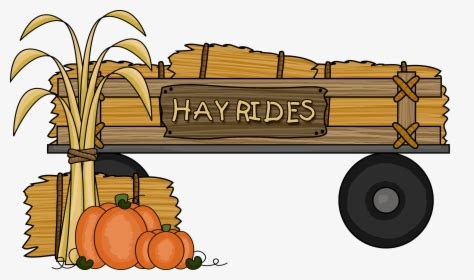 Hayride Autumn Clip Art - Hayride Png, Transparent Png - kindpng