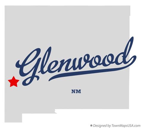 Map of Glenwood, NM, New Mexico