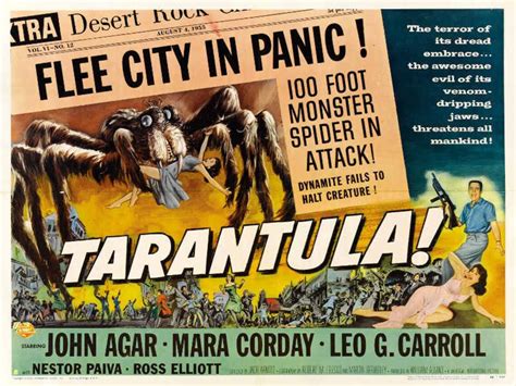 1955 Tarantula vintage monster movie poster print STYLE B | Etsy