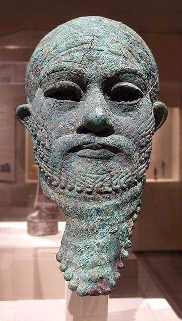 Stunning bust of King Ornmo (Ur-Nammu) of Sumer, 21st Century BC | Ancient civilizations ...