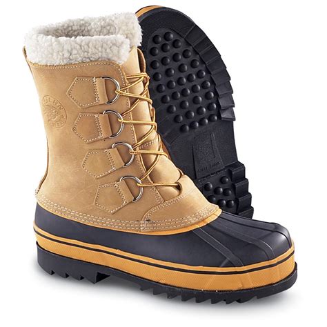 Men's Western Chief® Pac Boots, Tan - 110418, Winter & Snow Boots at Sportsman's Guide