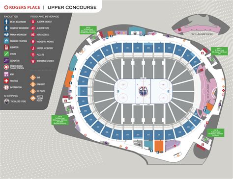 Concourse Maps | Rogers Place