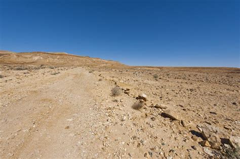 Landscape of the Desert in Israel Stock Image - Image of desert ...