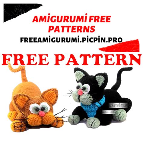 Amigurumi Fat Cats Free Crochet Pattern – Amigurumi