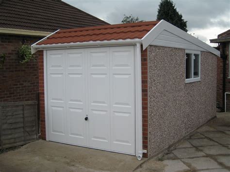 Flat roof garage fitting in Pudsey