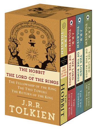 J.R.R. Tolkien 4-Book Boxed Set: The Hobbit and The Lord of the Rings by J.R.R. Tolkien ...