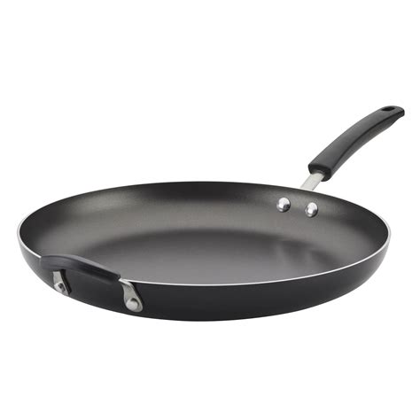 Farberware 14-Inch Easy Clean Aluminum Non-Stick Frying Pans/Fry Pan/Skillet with Helper Handle ...