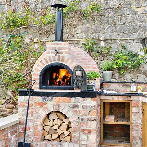 Fuego Brick 80 - Medium authentic terracotta brick pizza oven | Diy ...