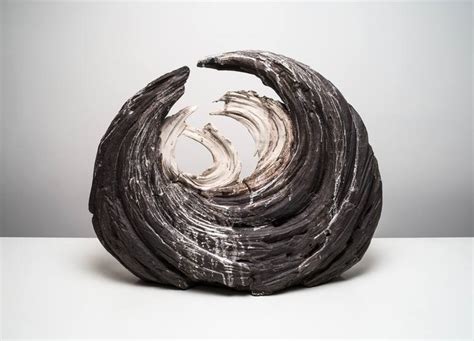 Moon - Abstract Ceramic Sculpture by Beverly Morrison | Saatchi Art