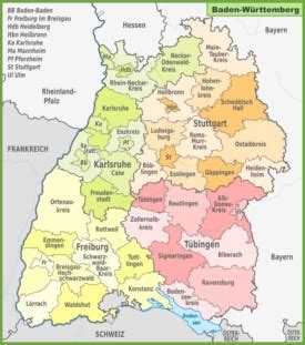 Baden-Württemberg Maps | Germany | Maps of Baden-Württemberg