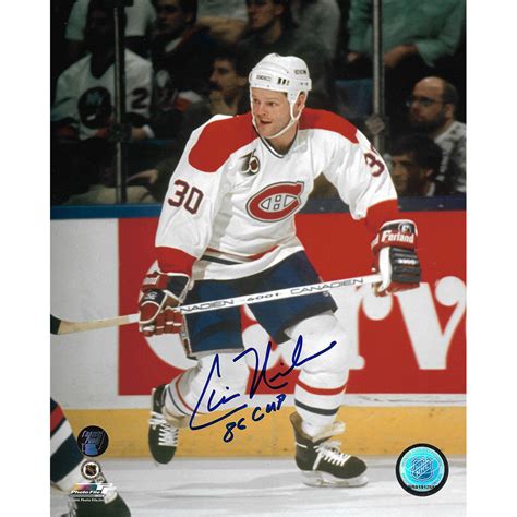 Chris Nilan Autographed Montreal Canadiens 8X10 Photo w/86 CUP ...