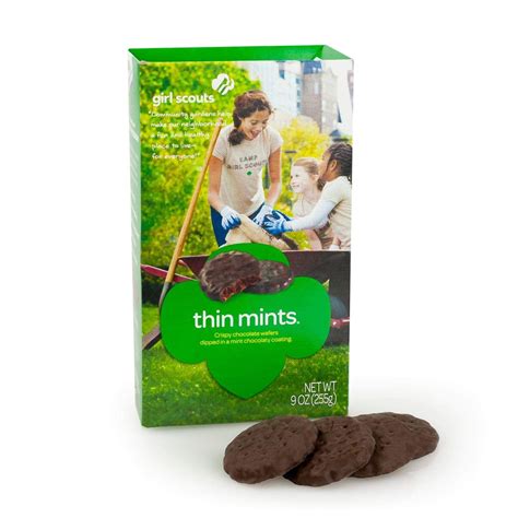 Girl Scout Thin Mints Cookies (32 per box) - Walmart.com