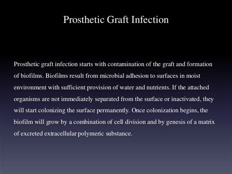 Vascular graft infection do we need antimicrobial grafts