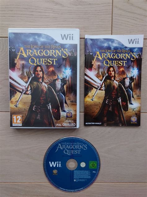 Lord of the Rings Aragorn's Quest Nintendo Wii Complete with Manual | eBay