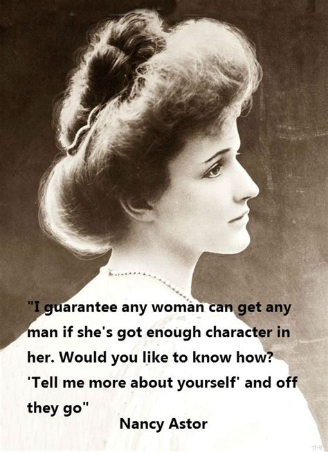 Nancy Astor on men #feminism #NancyAstor #Quote | Famous lifestyle ...