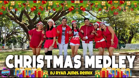 CHRISTMAS DANCE MEDLEY | Dj Ryan Junel Remix | Dance Fitness l Zumba l Dance To Inspire Crew ...