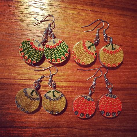 Upcycled Wine Cork Jewelry · How To Make A Dangle Earring · Jewelry on ...