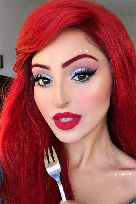 Pretty Halloween Makeup Ideas: Mermaid, Glitter & More | Glamour UK Mermaid Makeup Looks, Little ...