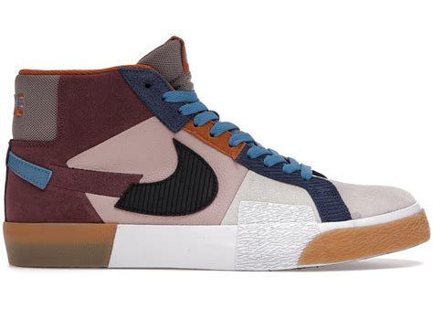 Nike SB Blazer Mid Mosaic Brown Men's - DA8854-600 - US