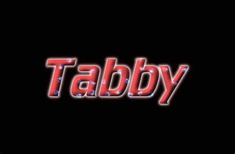 Tabby Logo | Free Name Design Tool from Flaming Text