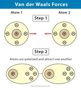 Van der Waals Forces (Bond): Definition, Examples, & Diagrams