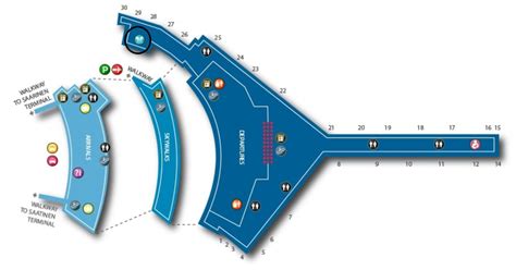 Airport Terminal Maps & Pet Relief Area Maps