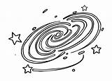 Free Galaxy Coloring Page  Printable Pages sketch template