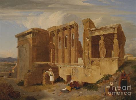 The Erechtheum Athens Painting by Celestial Images - Fine Art America