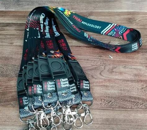 Printed Black Custom ID Card Lanyard, 0.75 inch at Rs 10 in Modinagar | ID: 2852806484591