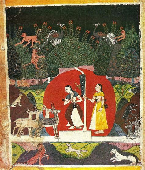 Heritage of India: Rajasthani Miniature Paintings prints set of National Museum New Delhi