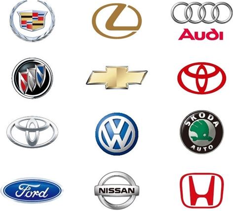 12 Automobile Logos Vector Vectors images graphic art designs in ...