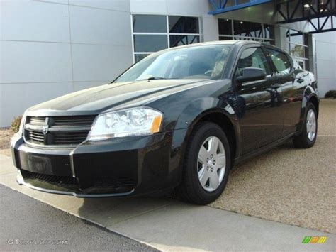 2010 Brilliant Black Crystal Pearl Dodge Avenger SXT #47905794 Photo #6 ...