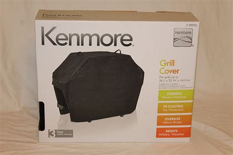 Kenmore Grill Cover Fits Grills Up To 56 L x 25 W x 44 H in. – Grill ...