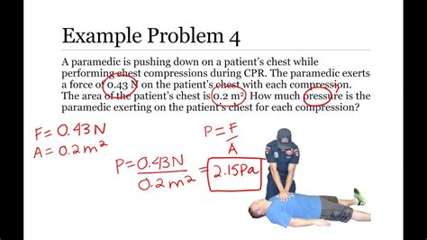 Example Problem 4 - Pressure - YouTube