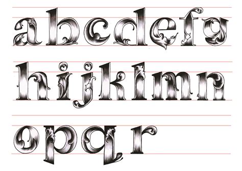 8 Different Font Styles Images - Different Tattoo Styles Fonts ...