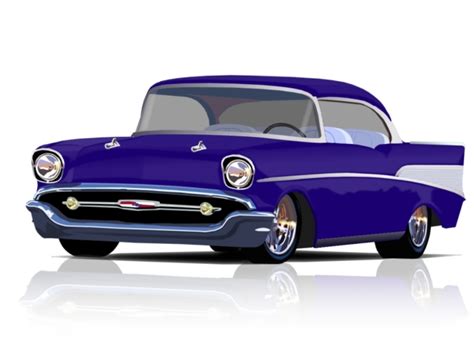 57 Chevy-Vector by V-W-M on DeviantArt