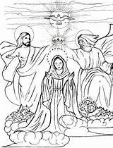 Free Coloring Page Of Mary Mother God  Download And Print sketch template