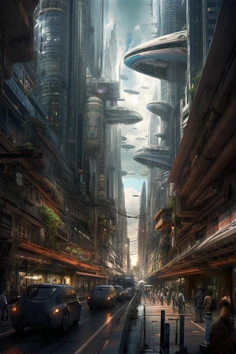 Scifi City, Cyberpunk City, Arte Cyberpunk, Sci Fi Landscape, Landscape ...