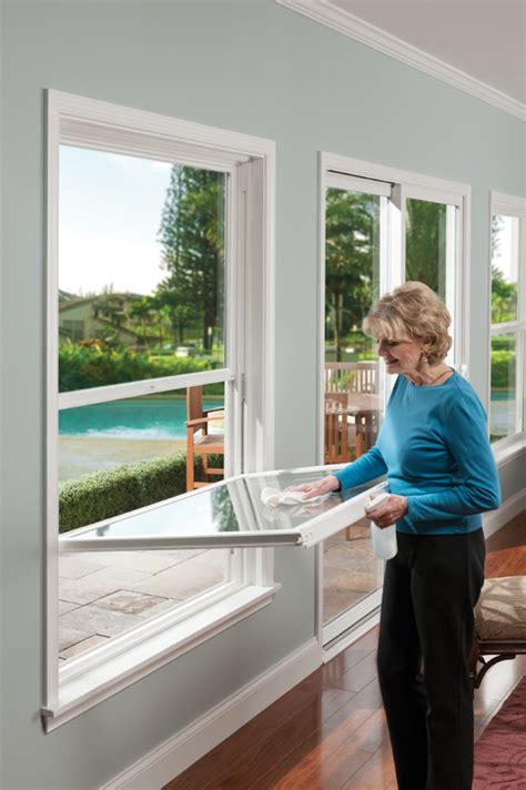 Double-Hung windows can be operated from the bottom or top sash, sliding up and down for ...