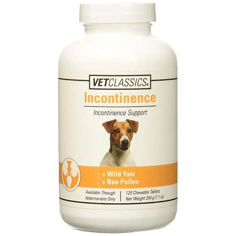 Vet Classics Incontinence for Dogs - 120 chewable tablets-NV